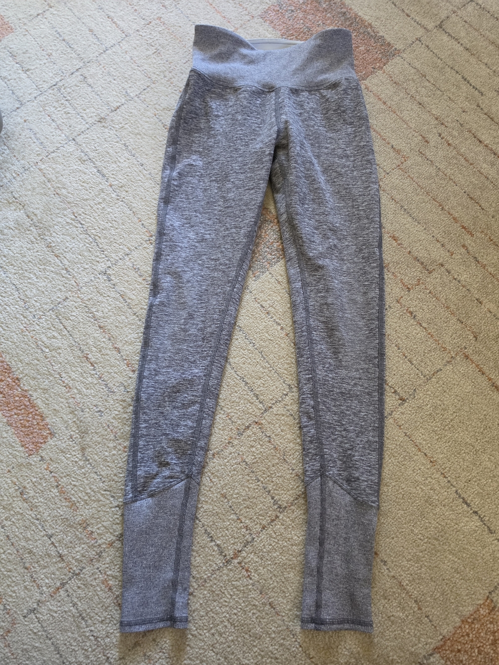 Alo Yoga Alosoft High-Waist Lounge Leggings Gray Size XS/S